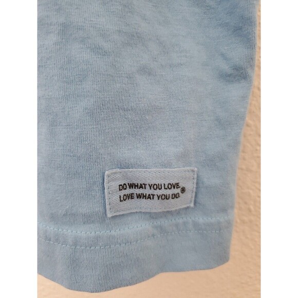 Life Is Good Fueled By Positive Energy Dog Crusher Lite Mens Size L Blue Cotton - Picture 3 of 15